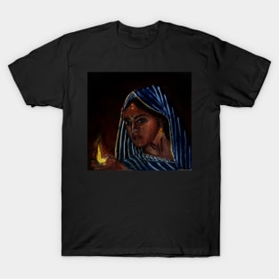 Lady with a lamp T-Shirt